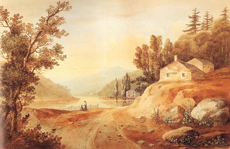 Wall, William Guy View Near Fishkill oil painting picture